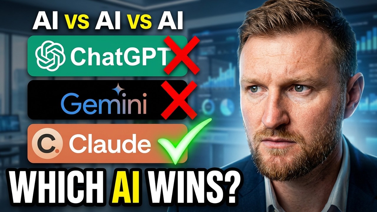 Which AI is Actually Best? ChatGPT vs Claude vs Gemini