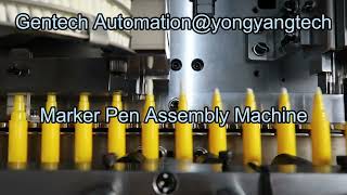Gentech Automation Factory Made Marker Pen Assembly Machine