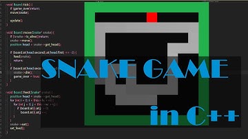 ASMR Programing - Coding a Snake Game in C++ - No Talking