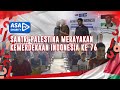 ANAK SANTRI GAZA PALESTINA RAYAKAN KEMERDEKAAN INDONESIA KE 76 - MA'HAD TAHFIZH INDONESIA PALESTINA