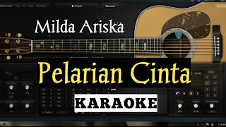 Milda Ariska - Pelarian Cinta (Karaoke) Lagu Terbaru