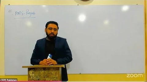 From Beginner to PMS Qualifier in 4 Months: A Practical & Complete Preparation Plan | Sir Zeeshan