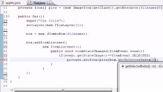 Java Programming Tutorial   69   Drop Down List Program