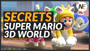 Who is the secret character in Mario 3D world?