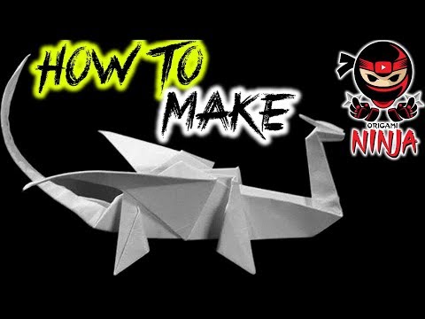 How To Fold: Origami Dragon