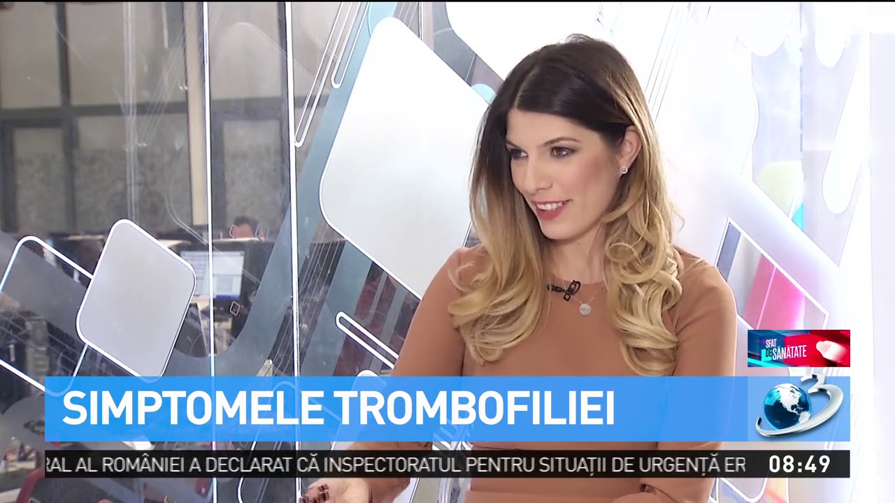 Sfat de Sănătate. Ce este trombofilia și cum se tratează