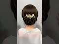 Beautiful juda hairstyle with hair jewelry for every woman