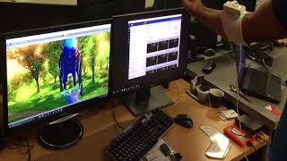 VR Haptics Test With Unlimited Hand