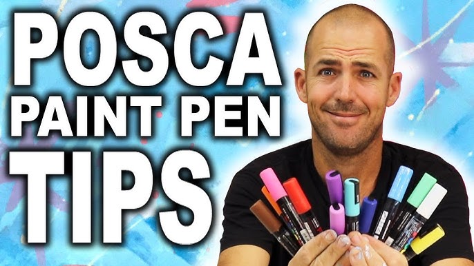 How To Use Your Acrylic Paint Markers 