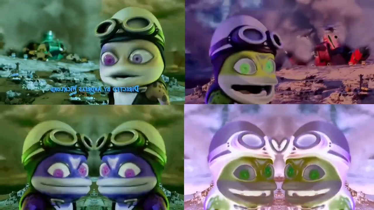 Crazy Frog Funny Song Ending Effects (Klasky Csupo 2001 Effects) Combined