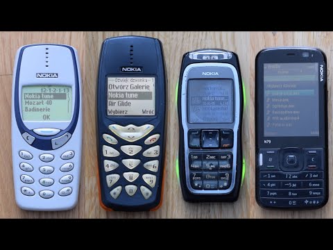 NOKIA TUNE HISTORY ON REAL NOKIAS