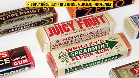 Что Произойдет, Если Проглотить Жевательную Резинку