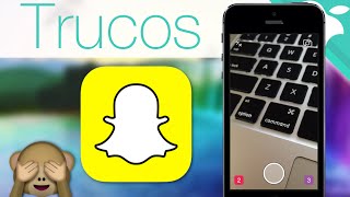 Mejores TRUCOS para Snapchat, lo mejor