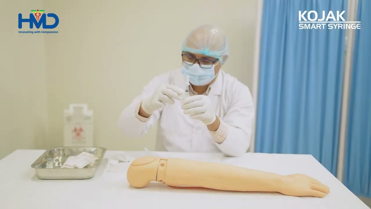 How to Use Kojak Smart Syringe | Safety SIP with Auto-Disable Feature