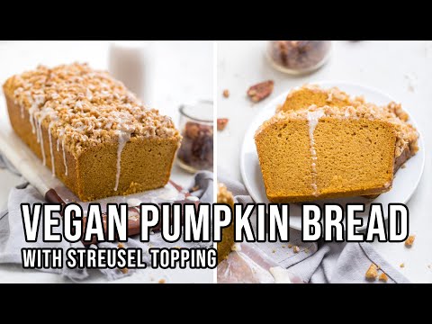 The Best Vegan Pumpkin Bread | Gluten Free, Oil Free and Top 8 Allergen Free Options!