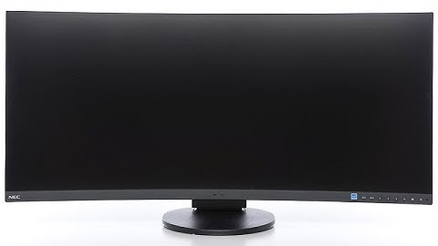 34 Zoll Curved-Monitor NEC EX341R (Hands on)