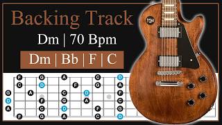 Backing Track in Dm | 70 Bpm