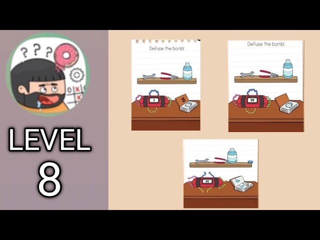 Brain Test 5 Level 8 All Part solution walkthrough - YouTube