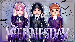 Recreating Wednesday, Enid & Agnes Season 2 Characters In Dress To Impress