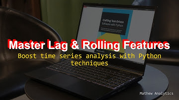 1 Lag and Rolling Features for Time Series in Python
