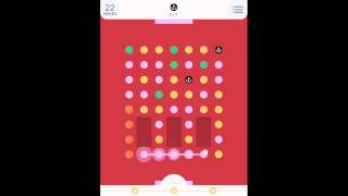 TwoDots: Level 64 (Ver 1 - No Power-ups) Walkthrough (Two Dots)