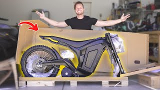 I JUST BOUGHT an ELECTRIC MOTORCYCLE in a BOX!! ($5,999 new)