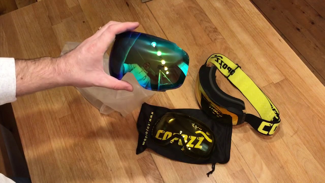 Обзор новой модели горнолыжной маски COPOZZ и QUIKSILVER