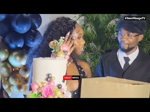 Zuchu Awapagawisha Mashabiki Kumpa Mpenzi Wa Kiredio Zawadi Ya Keki Mbosso Ametoa Laki Tano 500k 