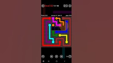 How To Solve Flow Free 9x9 Mania Level 83 Hard Board Walk Through Solution Walkthrough
