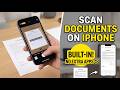 How to Scan a Document on iPhone