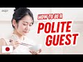 5 tips for polite Japanese table manners! How to be a better guest at a Japanese restaurant