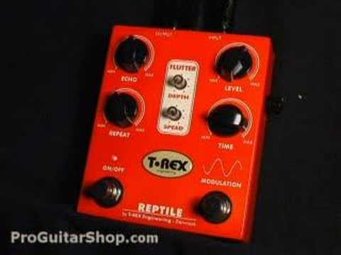 T-REX EFFECTS DUCK TAIL - YouTube