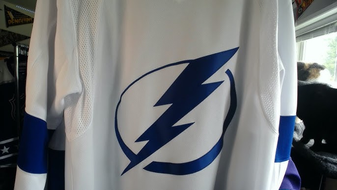A Deeper Look into the Adidas Reverse Retro Jersey: Tampa Bay Lightning # ReverseRetro #TampaBayLightning