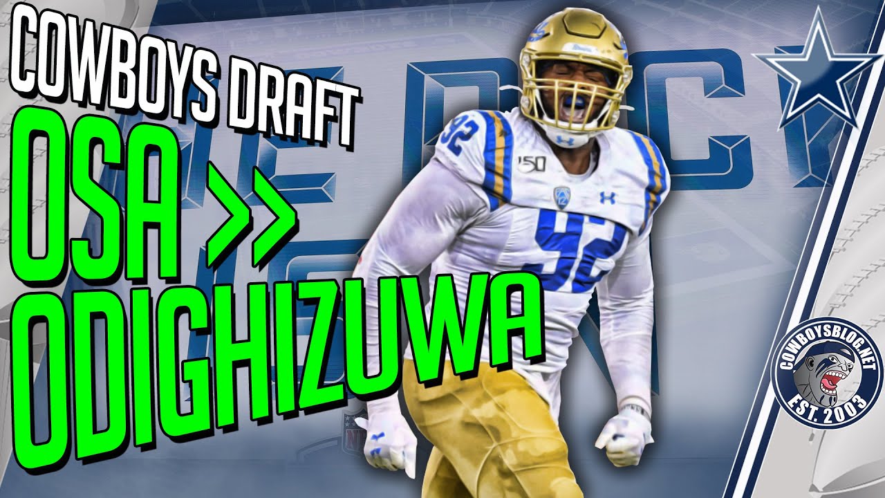 Osa Odighizuwa Drafted by Dallas Cowboys | Cowboys 3rd Round Pick 2021