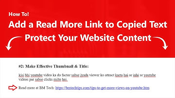How To Add a Read More Link to Copied Text in WordPress