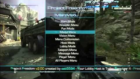 COD Ghosts Mod Menu XP LOBBY MAX GOD MODE 10TH PRESTIGE ALL UNLOCKS