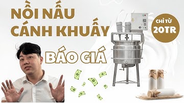 NỒI NẤU CÁNH KHUẤY giá chỉ từ hơn 20 TRIỆU sẽ như thế nào? Cập nhật giá nồi cách thủy siêu ưu đãi!
