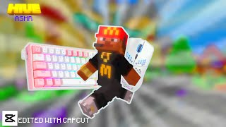 480 FPS keyboard & mouse sounds asmr | Hive Skywars