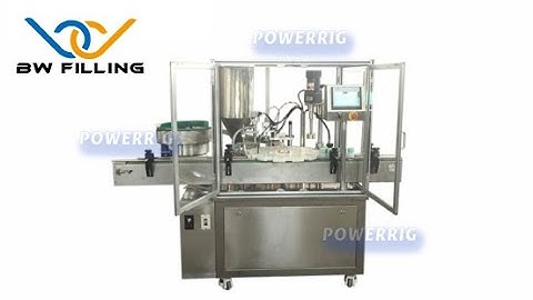 Gel Balm Filling Machine: One minute to show how does machine fill and cap automatically