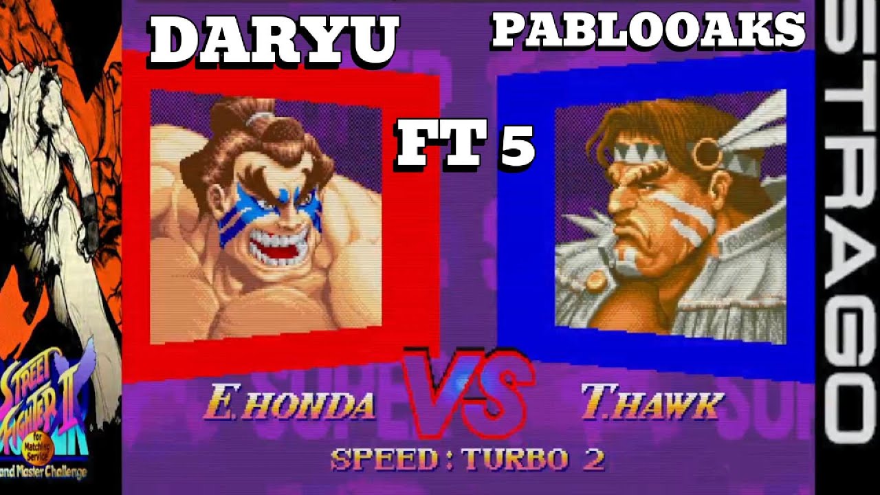 Super Street Fighter II (Fightcade) Daryu vs Pablo oaks FT 5 :24 10 Super Street Fighter II (Fightcade) Daryu vs Pablo oaks FT 5 :24 10