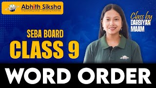CLASS 9 | WORD ORDER  | ENGLISH | SEBA BOARD screenshot 4