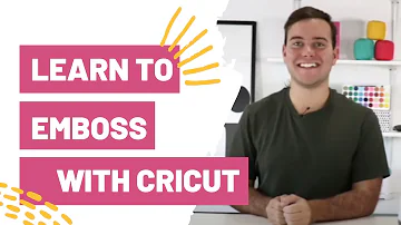 How do you emboss cardstock with Cricut maker?