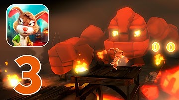 Super Rabbit World | Gameplay Walkthrough | Part 3 (Android)