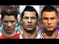Cristiano Ronaldo evolution from FIFA 04 to FIFA 21