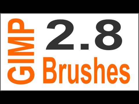 GIMP 2.8 Pencil Scratch Brush