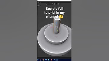 modeling a a 3d mic in Blender.          #3d_modeling #timelapse #blender #lowpoly