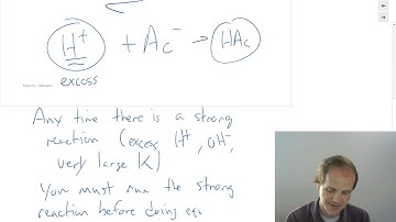 Acids and Bases Part 7   Adding acid to a buffer and the Henderson Hasselbalch equation
