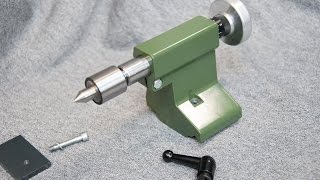 Proxxon PD 250/E (4) Доработка и исправление ЗБ / Correction tailstock