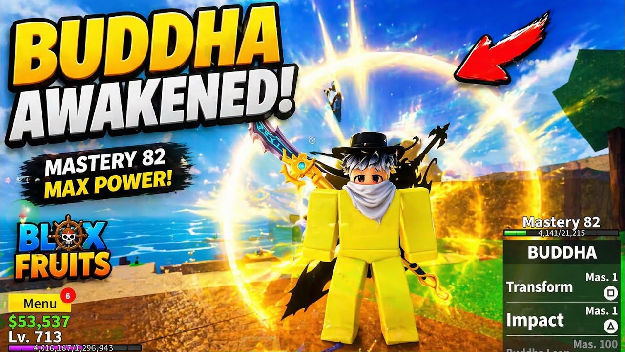 I Awakened BUDDHA Fruit in Blox fruits for Roblox ! - YouTube
