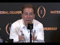 Nick Saban comes to bat for Will Anderson after reporter's question about Georgia taking the lead